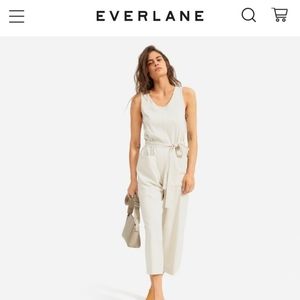The luxe cotton jumpsuit